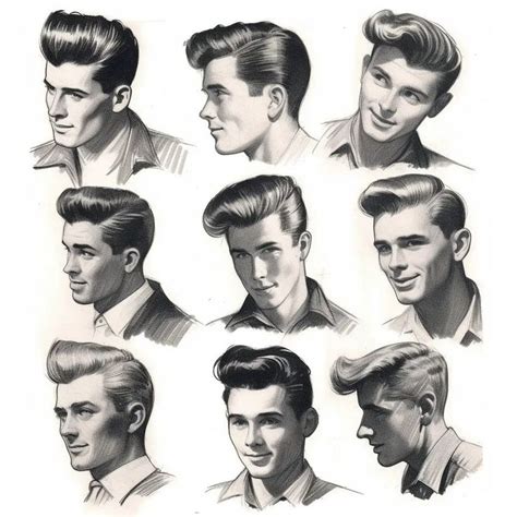 1950s Mens Hairstyles Still On Trend Today Vaga Magazine 1950s Mens Hairstyles 1950s