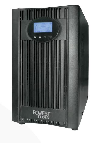 UPS 1KVA ONLINE 220V AC POWEST TITAN Bogotá American Insap