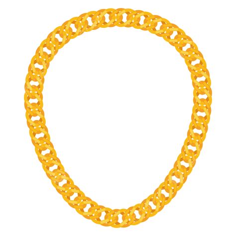 Golden Chain Vector Design Images Illustration Of Golden Chain