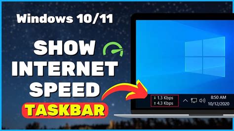 How To Show Internet Speed On Taskbar On Windows 10 11 YouTube