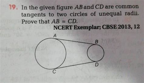 Circles With Common Tangents