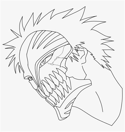 Ichigo Hollow Mask By Valrahmortem - Ichigo Kurosaki Transparent PNG ...