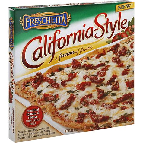 Freschetta California Style Pizza Thin Crust Sundried Tomato And Cheese