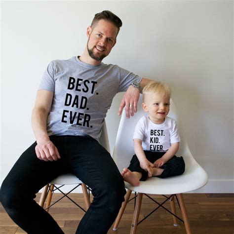 Father Son Matching Father Son Matching Shirt Best Dad Ever Etsy