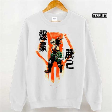 Boom King Skull Katsuki Bakugou Unisex T Shirt Teeruto