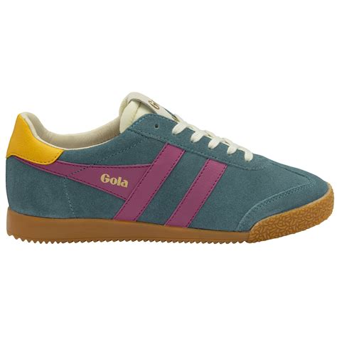 Buy Gola Womens Elan Trainers In Peacock Fuchsia Sun Online At Gola