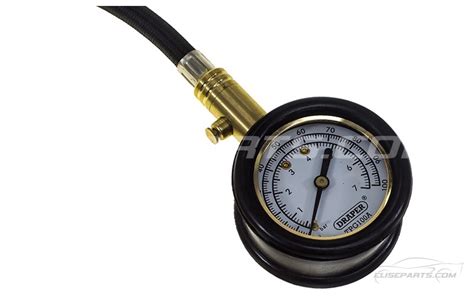 Tyre Pressure Gauge With Flexible Hose EliseParts