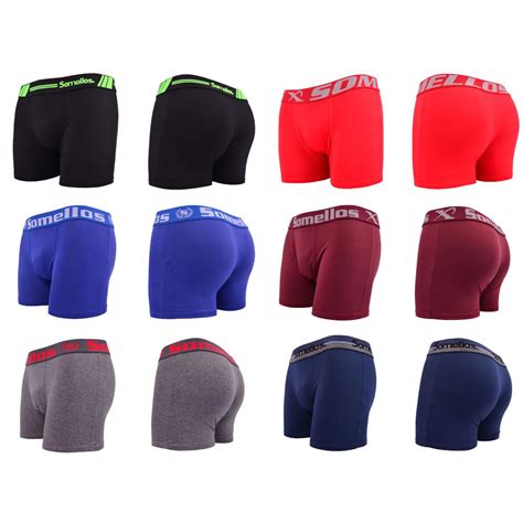 Cueca Boxer Atacado Kit 10 Cuecas Box Boxer Somellos Bruck Store