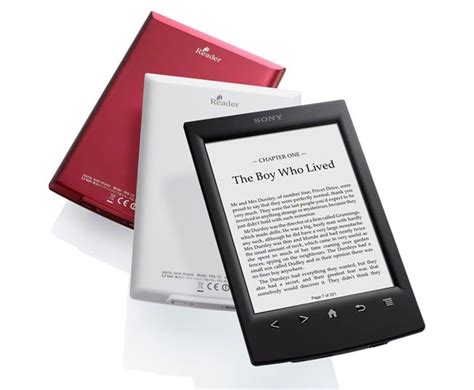 Sony Reader PRS-T2 eBook Reader Announced
