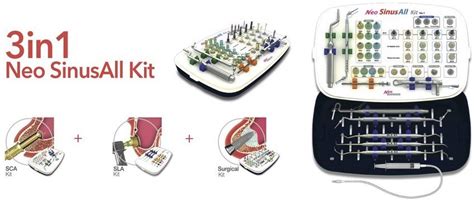 Neobiotech Sinus All Kit для открытого и закрытого синус лифтинга