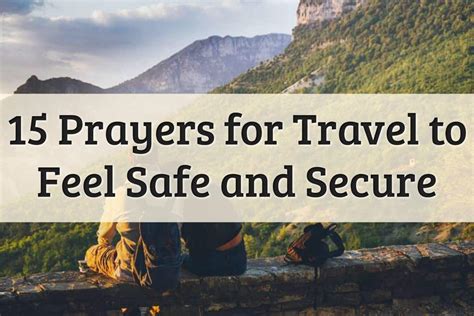 15 Prayers For Travel: Seek Divine Protection And Guidance