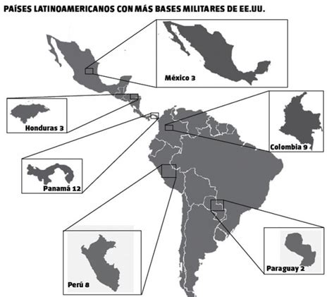 Bases militares de EE UU en América Latina y el Caribe El Plan