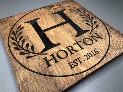 Custom Wood Engraved Signs - Personalized Wooden Signs | Zink Woodworks