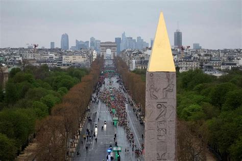 Marathon De Paris Une Premi Re Pour Lethiopien Abeje Ayana Un Coup