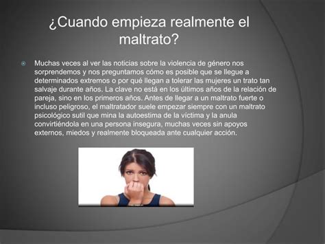 Maltrato A La Mujer Ppt