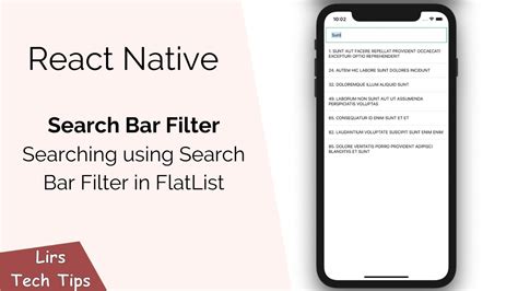 React Native Filter Search The 7 Latest Answer Barkmanoil