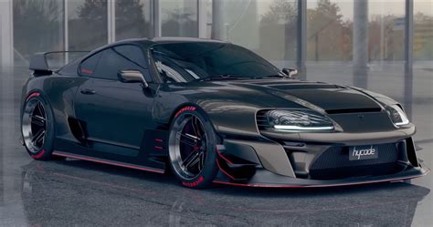 Toyota Supra Gets Sexy Bodykit In Sharp Rendering