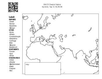 Unit Classical Empires Map Timeline Sswh Sswh Tpt