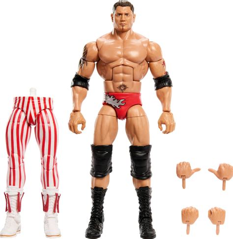 Mattel Wwe Elite Collection Figura De Acci N Royal Rumble Batista Con