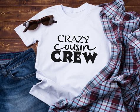 Cousin Crew Svg Cut Files Cousins Svg Bundle Cousin Shirt Etsy