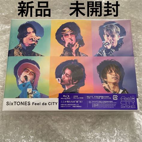 新品 未開封 Bd盤sixtones Feel Da City〈初回盤・2枚組〉 Blu Ray 初回限定版｜paypayフリマ