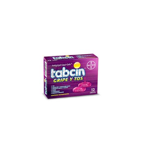 TABCIN LIQUI GEL TOS X 12 CAP Farmacia San Antonio