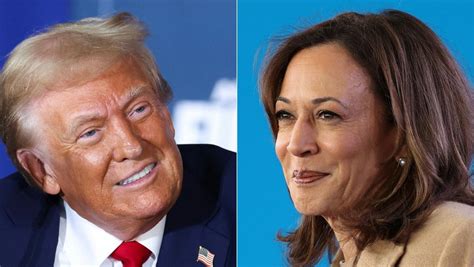 Sondage Présidentielle Américaine Donald Trump Et Kamala Harris Au