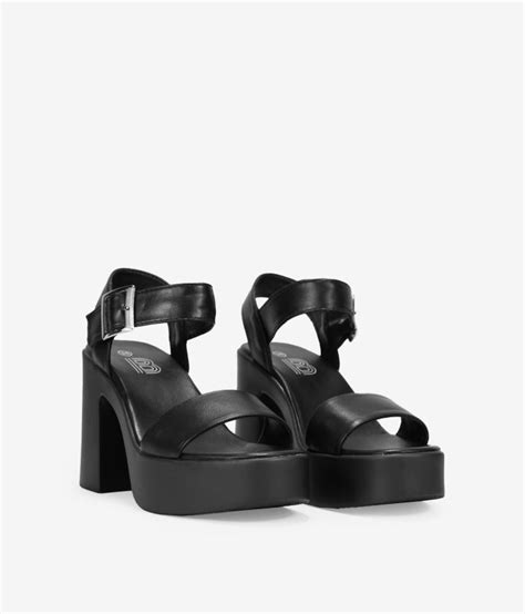 Sandalias Negras Con Tac N Bosanova Black Friday