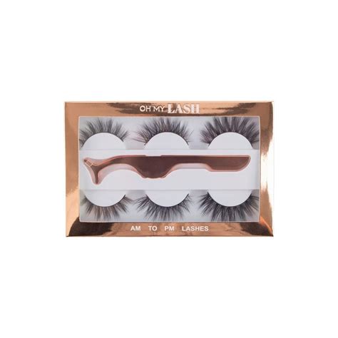 Oh My Lash Ensemble Faux Cils En Vison Pcs Am To Pm Prix Carrefour