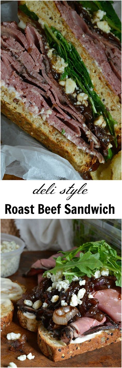 Deli Style Roast Beef Sandwich WonkyWonderful Roast Beef Sandwiches