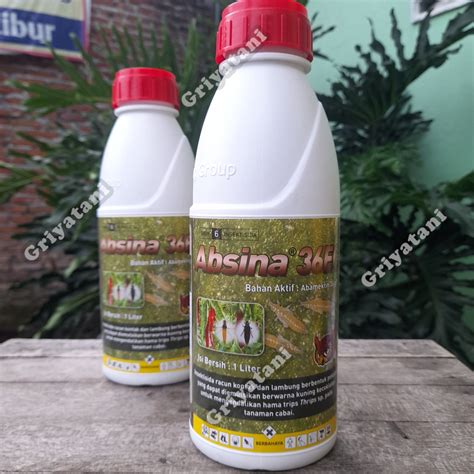 Jual Insektisida Abamektin Absina Ec Liter Shopee Indonesia