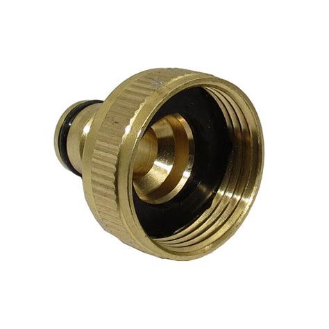 1threaded Brass Tap Adaptor Garden Water Hose Quick Pipe Connector