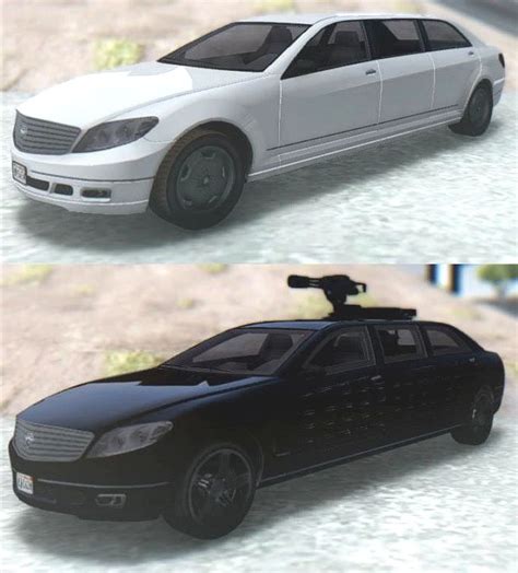 Gta Ivv Benefactor Stretch E And Turreted Gta Sa