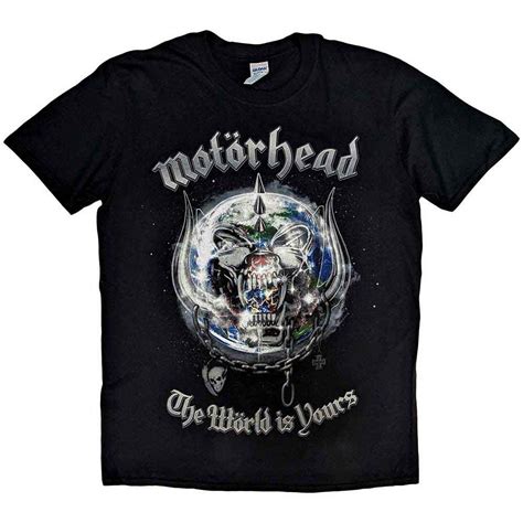 Motorhead Unisex T Shirt The World Is Your Album Wholesale Only