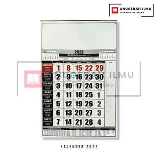 Jual CUSTOM SABLON Full Warna KOP KUSTOM Kalender Nasional 2023