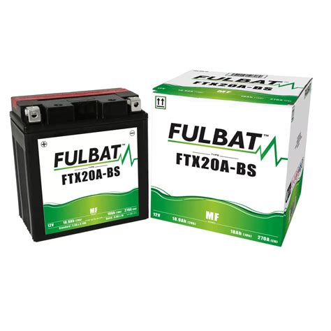 BATTERIE MOTO FULBAT MF FTX20A BS 12V 18 9AH 270A Batteries Motos