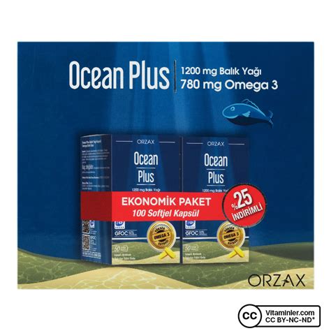 Ocean Plus Omega Mg Kapsul Vitaminler