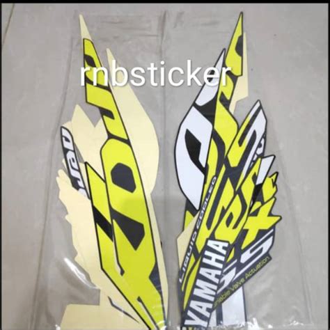 Jual Stiker Striping Stripping Motor Yamaha Aerox 155 2019 Kuning