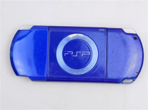 Grade B Playstation Portable PSP Metalic Blue 2000 w/Charger Handheld ...