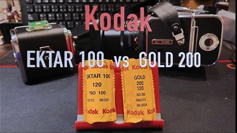 Kodak Gold 200 Vs Ekter 100 120 Film YouTube