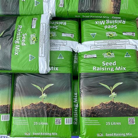 Grow Better Seed Raising Mix 25 Litre Bulleen Art And Garden