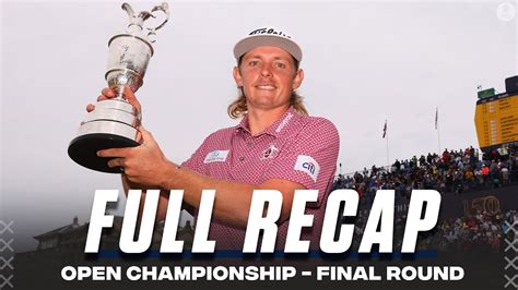 Cameron Smith (-20) WINS 150th Open Championship [FULL Recap] | CBS ...