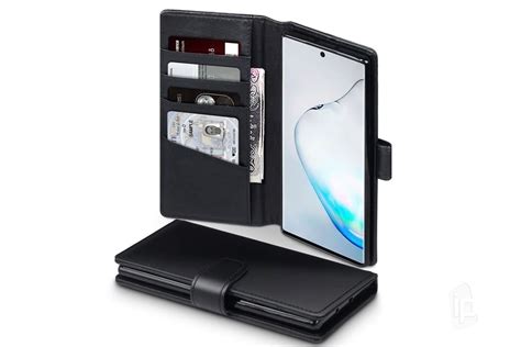 Peňaženkové puzdro z pravej kože pre Samsung Galaxy Note 10 Plus ...