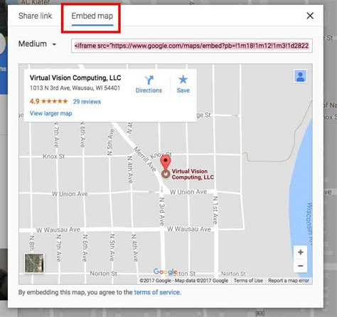 How To Get The Google Map Iframe Code