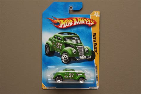 Hot Wheels 2008 First Editions Pass N Gasser Green