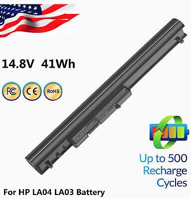 Battery For HP Spare 776622 001 728460 001 752237 001 15 1272wm LA04