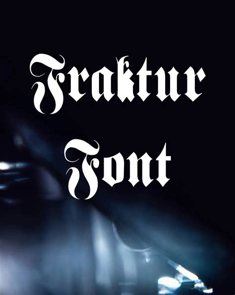 Fraktur Font Free Download