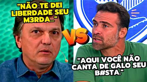 Treta Pesada Mauro Cezar Humilha Pilhado Ao Vivo Youtube