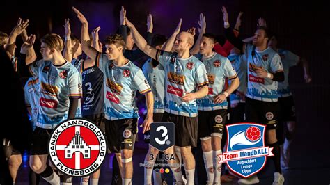 Liga Abstiegsrunde Dhk Flensborg Vs Team Handball Lippe Ii