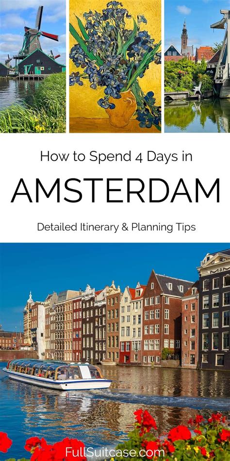 4 Days In Amsterdam Detailed Itinerary Map Tips Perfect For 1st